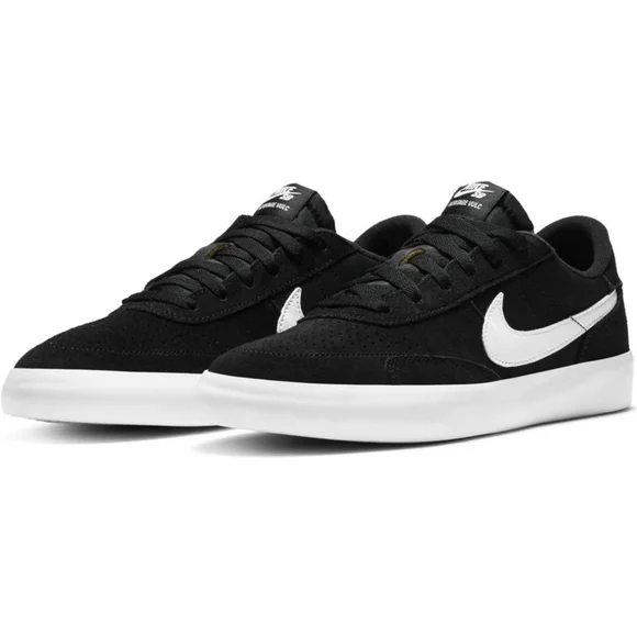 Nike SB Heritage VULC Classic Black & White Skater Street Shoe Sneakers NIB - Picture 1 of 11